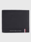 Tommy Hilfiger Central Mini Card Holder Wallet, Black