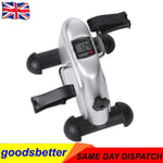 Mini Exercise Bike Pedal Exerciser Arm Leg Cycle Machine Adjustable Resistance