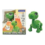 Lexibook Power Dino Mini - Mon Petit Robot Dinosaure - Robot Dinosaure avec Sons, Musique, Effets Lumineux, répétition de Voix et réaction aux Sons, Jouet pour garçons et Filles - ROB02DINO