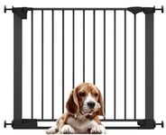 Bettacare Dog Safety Gate, SafeStep Pet Pressure Gate, Black, 89cm - 96cm