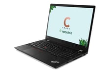 Uppcykla den: Lenovo ThinkPad T590 (KVALITET C) - i5-8365U 1,60 GHz, 24 GB RAM, 512 GB SSD, Win11Pro, 15 ”FHD 1920x1080, Intel UHD-grafik 620, Bluetooth, Webbkamera.