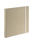 Hama "Tessuto" Jumbo Album 30x30 cm 60 Valkoinen Pages Beige