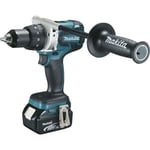 Perceuse-visseuse 18 V + 2 batteries 5Ah + chargeur + coffret MAKPAC - MAKITA - DDF481RTJ