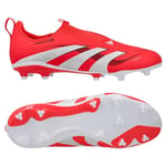 adidas Predator League Laceless Fg/ag Pure Victory - Lucid Red/vit/svart Barn, storlek 36