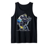 Gorilla on Exercise Bike Gym Fitness Workout Training Tank Top