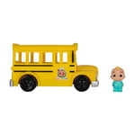 CoComelon CMW0031 Bus de Mitsing avec Son et JJ Figurine pour Enfants à partir de 2 Ans (édition vocale Anglaise)