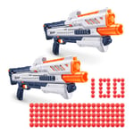 XSHOT- X-Shot Chaos Orbit Lot de 2 Pistolets Mousse (100 balles de fléchettes), 36364-2022, 2 Pack