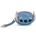 Disney Lilo and Stitch Sight-Roy Pill Coin Purse, Blue, 12 x 8.5 cm