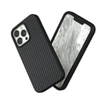 RHINOSHIELD Case Compatible with [iPhone 13 Pro] | SolidSuit - Shock Absorbent Slim Design Protective Cover with Premium Matte Finish 3.5M/11ft Drop Protection- Carbon Fiber