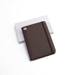 xTool PU Patch Passport Holder - Brun till Silver