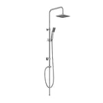 EISL Facile à Nettoyer Easy Refresh DX12002 Colonne 175 x 175 mm et douchette, Douche à Effet Pluie avec Support Mural, kit de Montage Complet