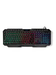 Nedis - keyboard - wired gaming - AZERTY - French - black - Pelinäppäimistö - Ranskalainen - Musta