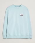 Drôle de Monsieur Slogan Sweatshirt Light Blue