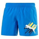 Puma men's big cat style summer shorts, Men, STYLE SUMMER Big Cat Shorts, French Blue, X-Large