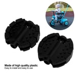 (Black)2 Pcs Kids Bike Pedal Youth Bicycle Pedals Child Baby Tricycle Stroller