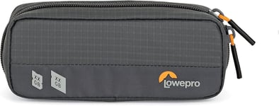 Gearup Memory Wallet 20,Organisateur Compact de Cartes Mémoire pour Cartes CF,Xqd et SD,Étui pour Cartes SD avec Double Fermeture Éclair,Fabriqué avec des Tissus Recyclés,Gris(Q416)