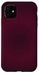 Coque pour iPhone 11 Dégradé simple de couleur marron