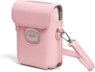 Étui pour imprimante Mini Link 2, Sac en Cuir PU pour Mini imprimante pour Fujifilm Instax Mini Link 2 Housse de Sac avec bandoulière réglable.[G1305]