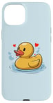 iPhone 15 Plus Cute Yellow Rubber Ducky Little Bath Toy Duck Case