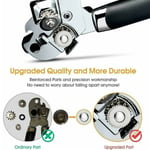 Heavy Duty Stainless Steel Tin Can Opener Cutter Easy Comfy Handle Grip Kitchen