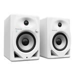 Pioneer DJ DM-50D-BT-W set d'enceintes de monitoring de bureau avec Bluetooth