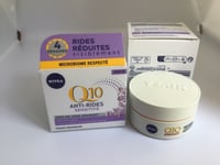 NIVEA Q10  SENSITIVE CRÈME DE JOUR  SOIN ANTI - RIDES PEAUX  SENSIBLE 50 ML X 2