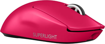 2 LIGHTSPEED Souris gaming sans fil, 8K Polling, légère, 60g, switchs hybrides LIGHTFORCE, capteur HERO 2, 888 IPS, 44K PPP, 5 boutons programmables, USB-C, PC/Mac - Rose