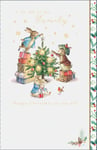 Peter Rabbit To All The Family Xmas Tree Christmas Card