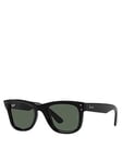 Ray-Ban 0Rbr0502S Reverse Square Sunglasses - Black