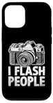 Coque pour iPhone 15 Pro I Flash Personnes Photographie Photographe