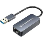 Conceptronic ABBY12G 2.5G Ethernet USB 3.0 Wake-on LAN-adapter kompatibel med Nintendo Switch