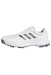 adidas Homme Tech Response 3.0 Wide Golf Shoes Chaussures, Cloud White/Dark Silver Metallic, 47 1/3 EU