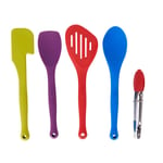 Colourworks 5 Piece Silicone Utensils Set