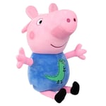 Genuine Peppa Pig 19Cm Dinosaur Teddy Bear Peppa George Daddy Mammy Plush Toy