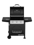 George Foreman Gfgbbq3B-N 3 Burner Gas Bbq Black