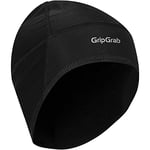 GripGrab Mixte Gripgrab Sous-casque Fin Vélo Hiver avec Textile Coupe-vent Bonnet de cyclisme, Noir, L EU