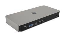 ICY BOX Station d'accueil USB4 (10-en-1) avec 2X HDMI, USB4 Docking Station pour Ordinateur Portable (3 Ports USB 3.2 Gen 2, PD 100W, 2,5 Gigabit Ethernet), IB-DK2880-C41