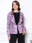 HotSquash Piping Detail Jacket, Lavender Phoenix