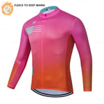 Raudax-Veste De Cyclisme Thermique À Manches Sulfpour Homme,Maillot Pro,Kit De Cyclisme,Smile,Hiver,2023