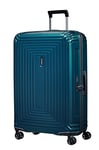 Samsonite Neopulse, Spinner Valise- Bagage à Main, Bleu (Metallic Blue), L (75 m - 94 L)