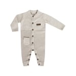 JACKY Stickad overall BABY ON TOUR beige melange