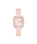 Lacoste Three Hand Quartz Movement Watch for Women LACOSTE.12.12 Flow Collection with Blush Silicone Bracelet - 2001388