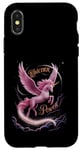 Coque pour iPhone X/XS Adorable licorne magique pour fille