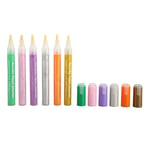 12pcs Nail Polish Pens Multiple Colors Quick Drying DIY Nail Art Pens Nail BG