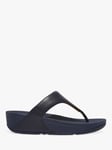 FitFlop Lulu Leather Sandals, Deepest Blue