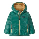 Patagonia Baby Hi-Loft Down Sweater Hoody Conifer Green 5 år