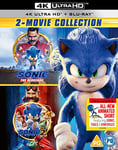 Sonic The Hedgehog 2-Movie Collection 4K UHD [Blu-ray] [Region A & B & C]