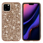 Apple Glitter iPhone 11 kuoret - Kulta Kullankeltainen