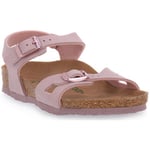 Sandales enfant Birkenstock  RIO KIDS LAVANDER BLUSH CALZ S