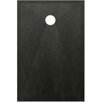 Allibert - Receveur de douche 120x80cm noir mara